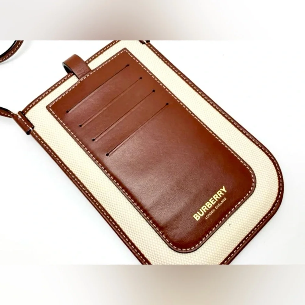 Burberry Canvas & Leather Anne Phone Case With Strap crossbody bag
Never used - Picture 13 of 16